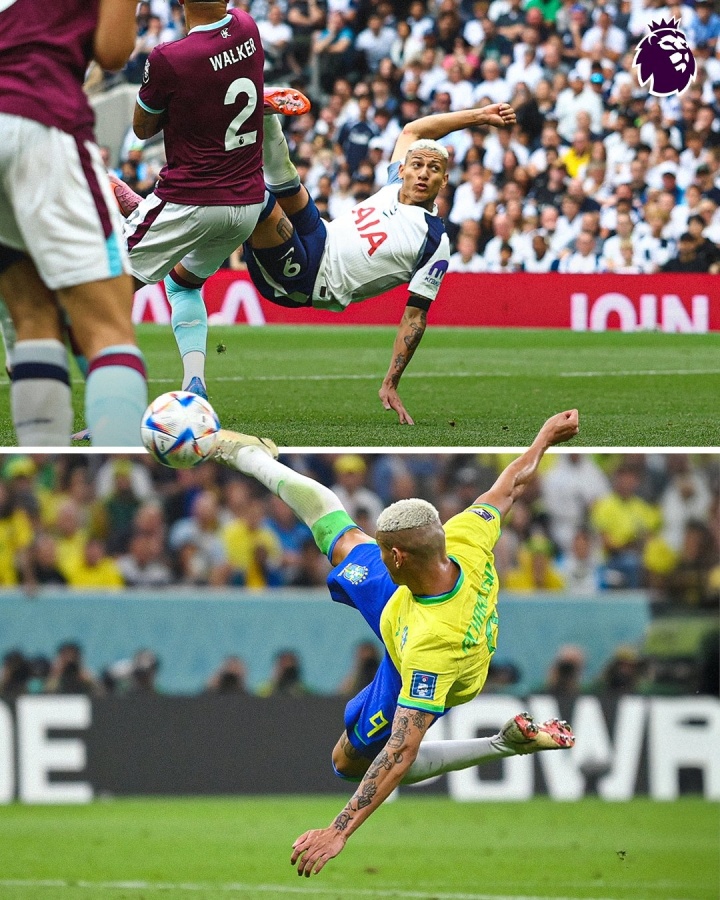 澳门金沙娱乐在线-🤸梦回世界杯！英超官方晒理查利森两记倒钩剪影：这集看过！